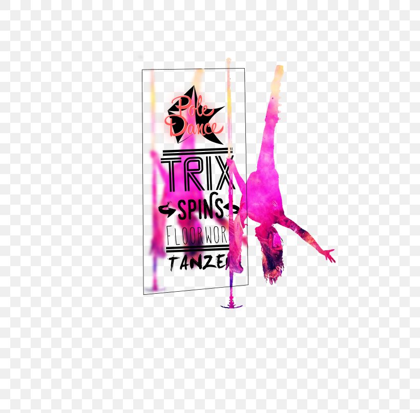 Pole Dance Prenzlauer Berg Physical Fitness Graphic Design, PNG, 570x807px, Pole Dance, Berlin, Brand, Dance, Magenta Download Free