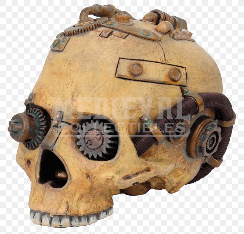 Skull Steampunk Calavera Figurine Sculpture, PNG, 788x788px, Skull, Art, Bone, Calavera, Carving Download Free