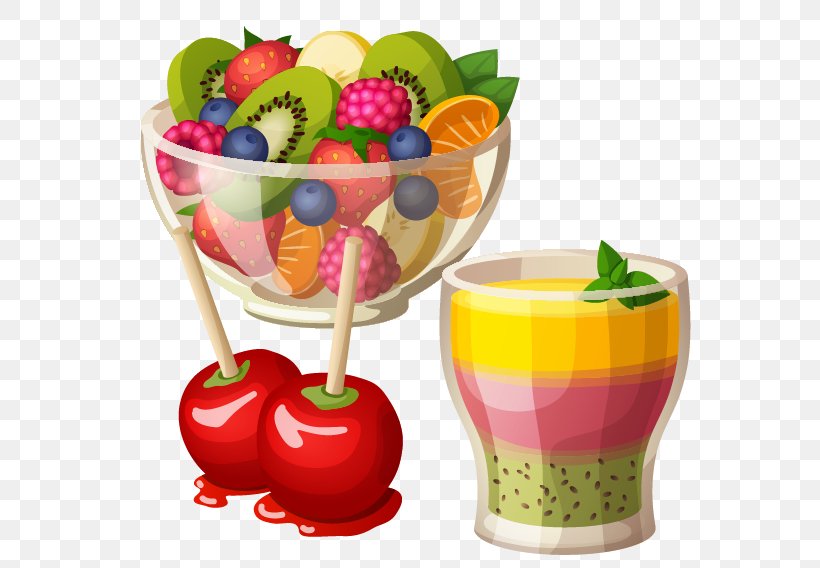 cute fruit salad clipart images