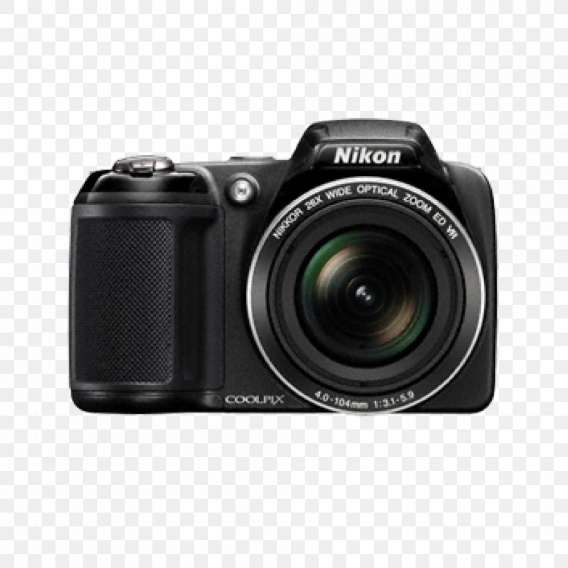 Nikon COOLPIX L810 Nikon COOLPIX L330 Nikkor Point-and-shoot Camera, PNG, 2000x2000px, Nikkor, Camera, Camera Accessory, Camera Lens, Cameras Optics Download Free