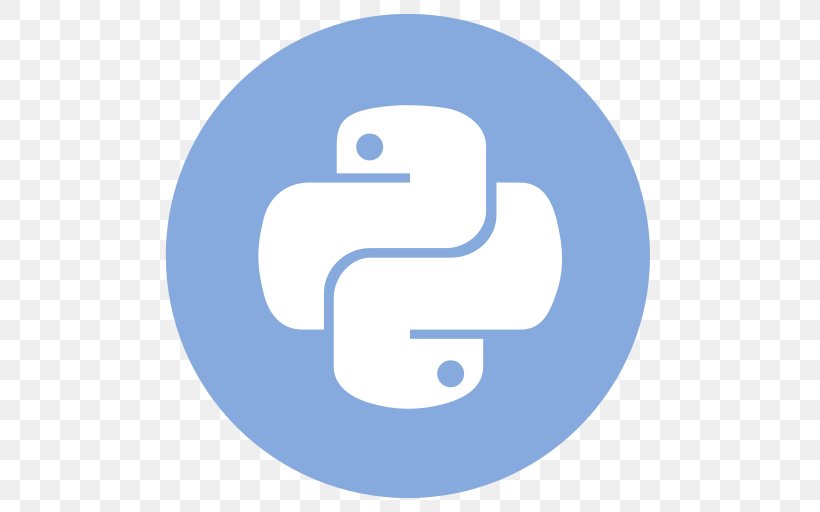 Tiny Python 3.6 Notebook: Curated Examples Programming Language Computer Programming Python Tutorial, PNG, 512x512px, Python, Area, Blue, Brand, Computer Programming Download Free