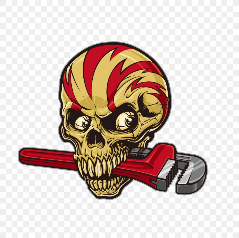 Car Sticker Decal Skull Wrench, PNG, 1181x1181px, Car, Bone, Bumper Sticker, Decal, Fictional Character Download Free