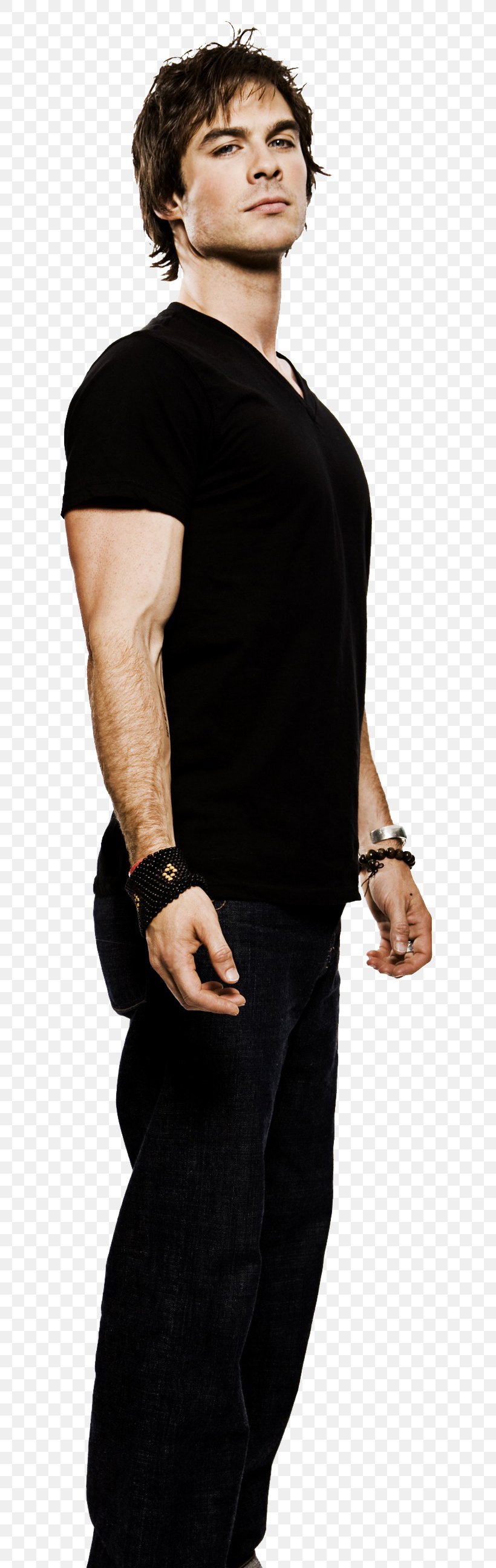 Ian Somerhalder The Vampire Diaries Damon Salvatore Stefan Salvatore Elena Gilbert, PNG, 644x2592px, Ian Somerhalder, Arm, Brother, Damon Salvatore, Elena Gilbert Download Free