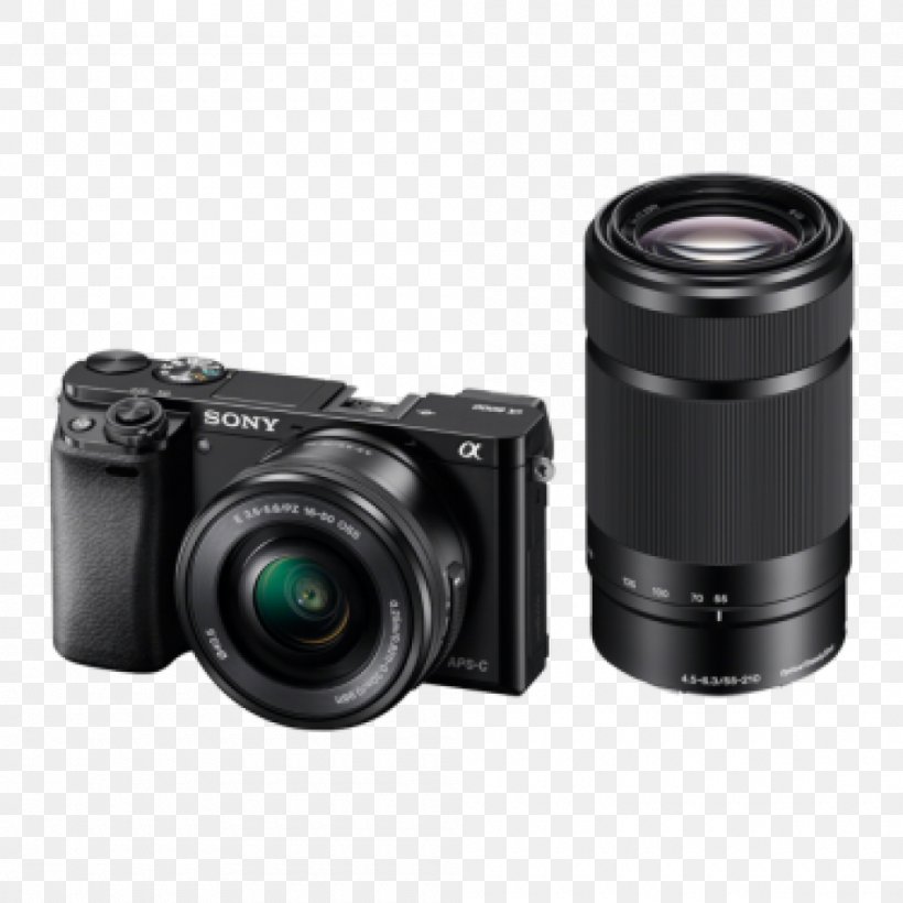 Sony α6000 Mirrorless Interchangeable-lens Camera Sony E PZ 16-50mm F/3.5-5.6 OSS 索尼, PNG, 1000x1000px, Camera, Active Pixel Sensor, Apsc, Camera Accessory, Camera Lens Download Free