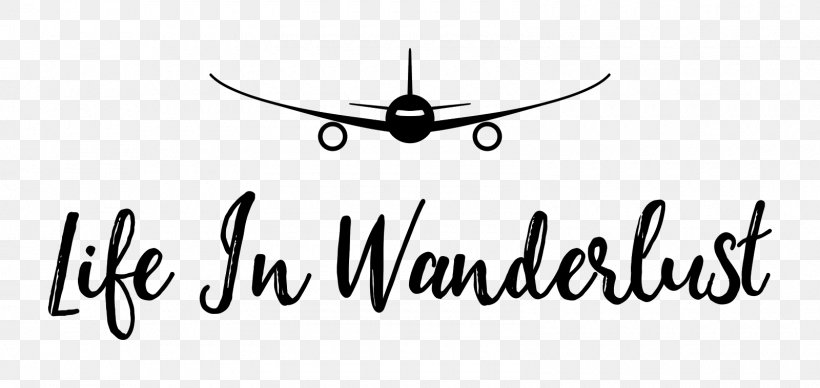 Wanderlust Logo Adventure Travel, PNG, 1600x759px, Wanderlust, Adventure, Artwork, Black And White, Blog Download Free