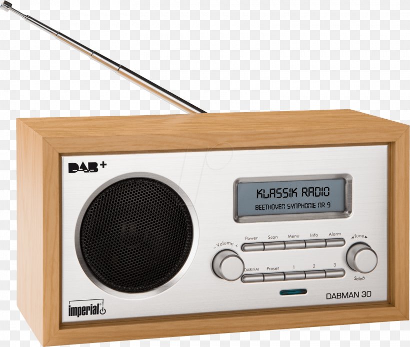 DAB+ Table Top Radio Imperial DABMAN 30 DAB+ Digital Audio Broadcasting FM Broadcasting Digital Radio, PNG, 1560x1319px, Radio, Atsc Tuner, Audio, Audio Receiver, Communication Device Download Free