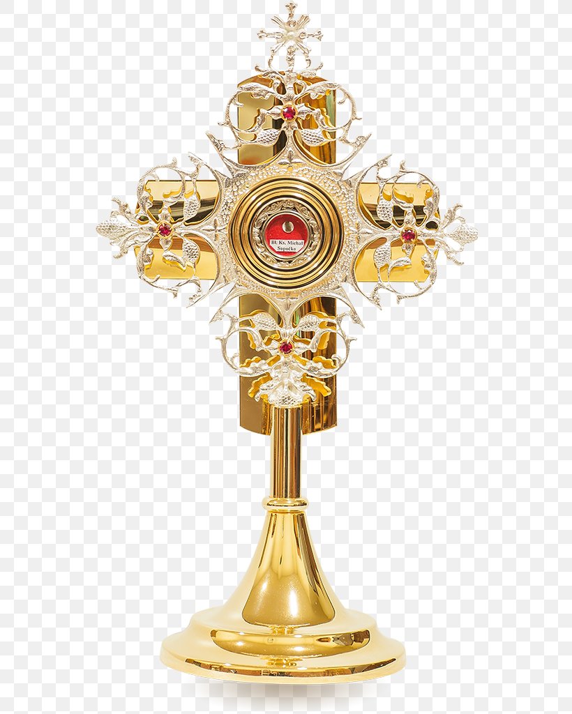Monstrance Reliquary Cross Relic Jesus, King Of The Jews, PNG, 551x1024px, Monstrance, Alb, Artifact, Brass, Cross Download Free
