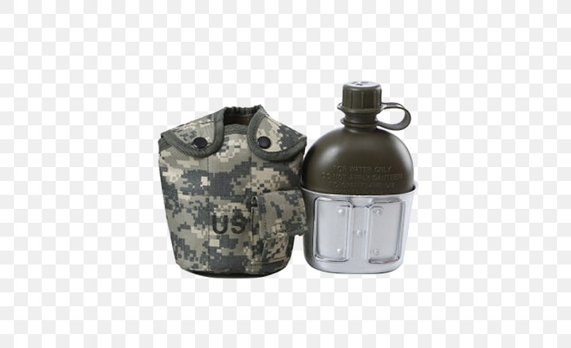 Water Bottle Canteen Military Kettle, PNG, 500x500px, Water Bottle, Aluminium, Bento, Bottle, Canteen Download Free