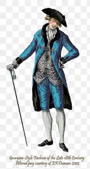 1700s 18th Century Fashion Plate Clothing PNG