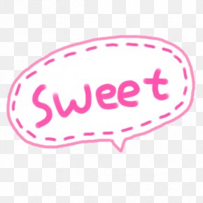 Pink Cartoon SWEET Decorative Patterns - Cartoon Speech Balloon PNG