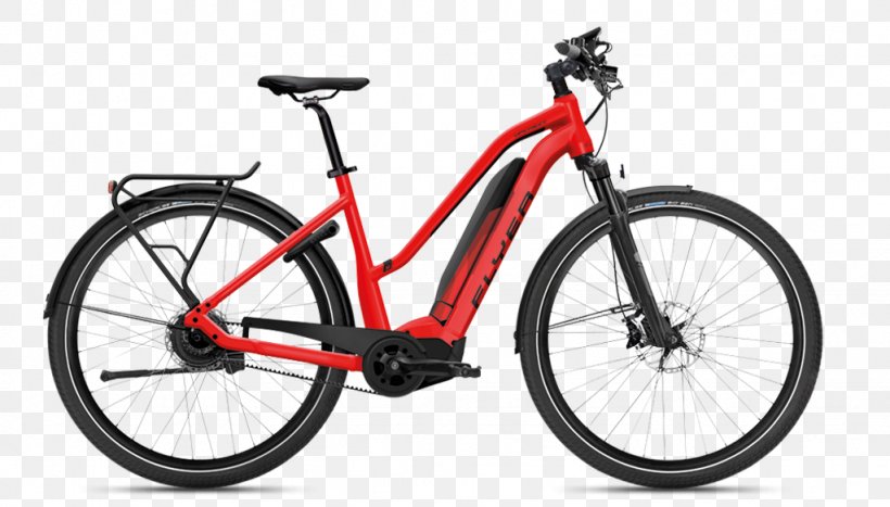 Electric Bicycle FLYER Mountain Bike Pedelec, PNG, 1024x584px, Electric Bicycle, Automotive Exterior, Bicycle, Bicycle Accessory, Bicycle Drivetrain Part Download Free