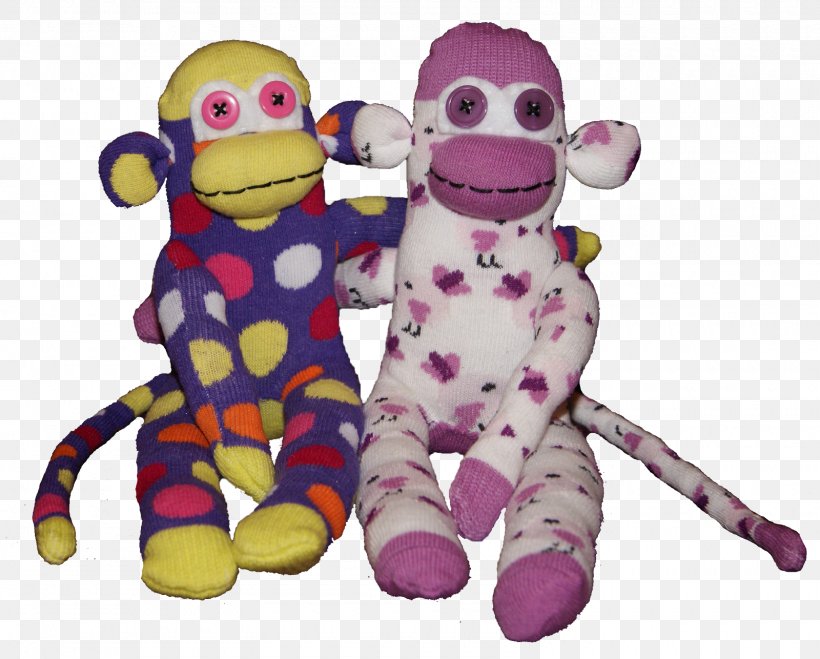Stuffed Animals & Cuddly Toys Plush Monkey Material, PNG, 1600x1286px, Stuffed Animals Cuddly Toys, Material, Monkey, Plush, Purple Download Free
