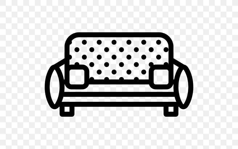 Couch Furniture Chair Seat, PNG, 512x512px, Couch, Area, Auto Part, Automotive Exterior, Black Download Free