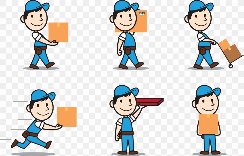 Delivery Clip Art, PNG, 4627x2963px, Delivery, Animation, Area, Boy, Cartoon Download Free