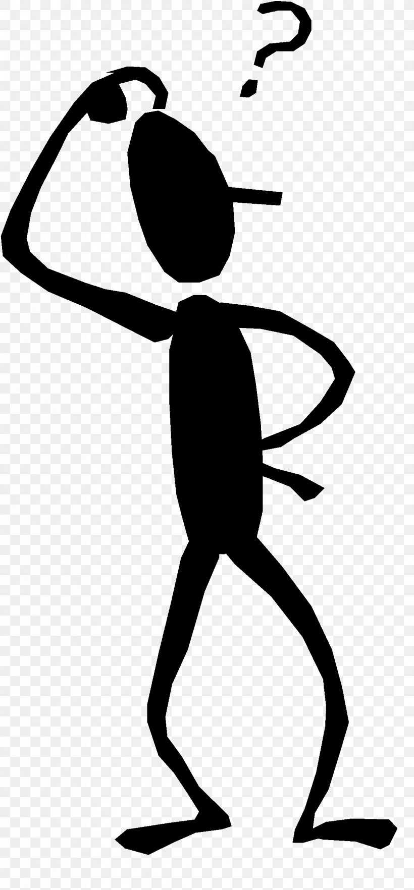 Stick Figure Cartoon Question Mark Clip Art, PNG, 1218x2621px, Stick Figure, Animation, Area, Art, Artwork Download Free