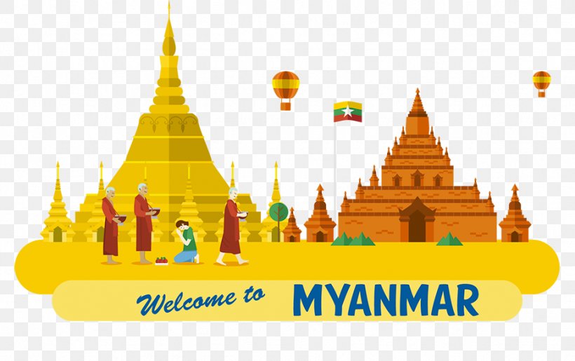 Flag Of Myanmar Myanmar Visa, PNG, 924x581px, Flag Of Myanmar, Burma, Landmark, Place Of Worship, Royaltyfree Download Free