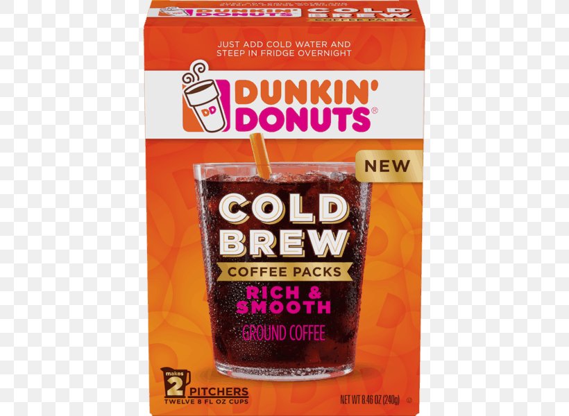 Iced Coffee Cold Brew Brewed Coffee Dunkin' Donuts, PNG, 600x600px, Coffee, Barista, Brewed Coffee, Cold Brew, Flavor Download Free