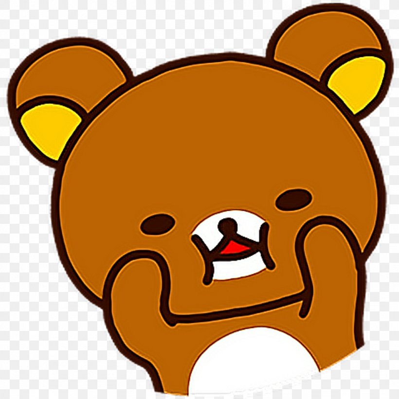 Rilakkuma Sticker Hello Kitty Kawaii San-X, PNG, 1024x1024px, Rilakkuma, Animal Figure, Artwork, Bear, Carnivoran Download Free