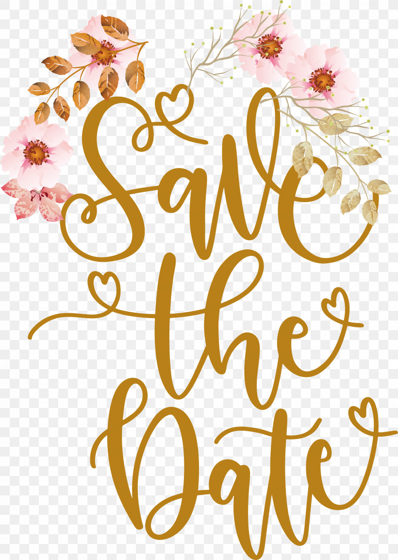 Save The Date, PNG, 2902x4081px, Floral Design, Cricut, Pdf, Plain Text, Save The Date Download Free