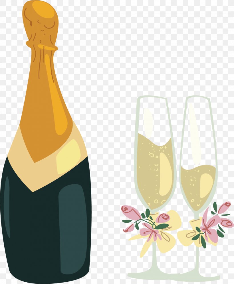 Champagne Wine Party, PNG, 2044x2487px, Champagne, Barware, Bottle, Designer, Drink Download Free