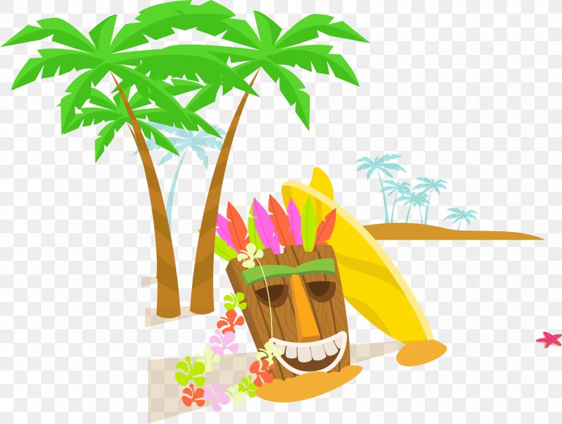 Hawaiian Beaches Download, PNG, 3312x2498px, Hawaii, Beach, Flower, Flowering Plant, Flowerpot Download Free