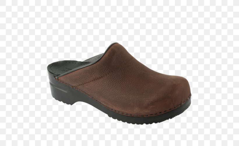 Clog Slip-on Shoe Leather Walking, PNG, 500x500px, Clog, Antique, Brown, Footwear, Leather Download Free