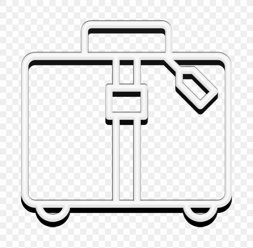 Hotel Services Icon Bag Icon Suitcase Icon, PNG, 984x964px, Hotel Services Icon, Bag Icon, Geometry, Line, Mathematics Download Free