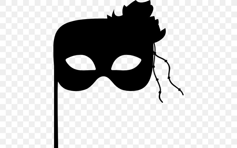 Mask Mardi Gras Shape Carnival, PNG, 512x512px, Mask, Bauta, Black, Black And White, Blindfold Download Free