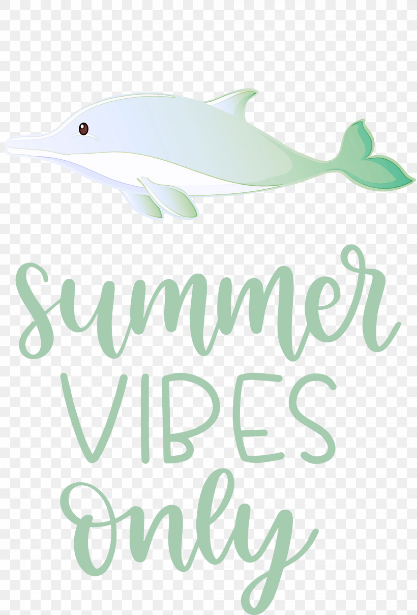 Summer Vibes Only Summer, PNG, 2033x2999px, Summer, Cetaceans, Dolphin, Green, Logo Download Free
