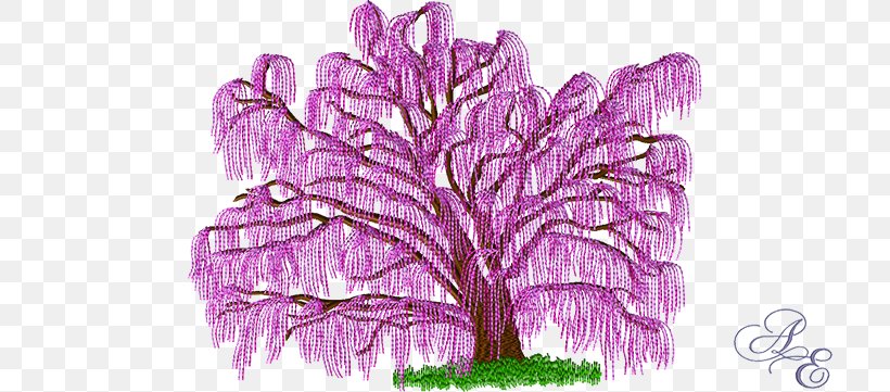 Embroidery Tree Stitch Winter Weeping Willow, PNG, 722x361px, Embroidery, Art, Branch, Drawing, Flower Download Free