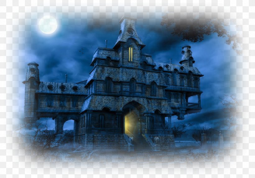 Haunted House Desktop Wallpaper Ghost, PNG, 960x670px, Haunted House, Animated Film, Building, Castle, Dark House Download Free