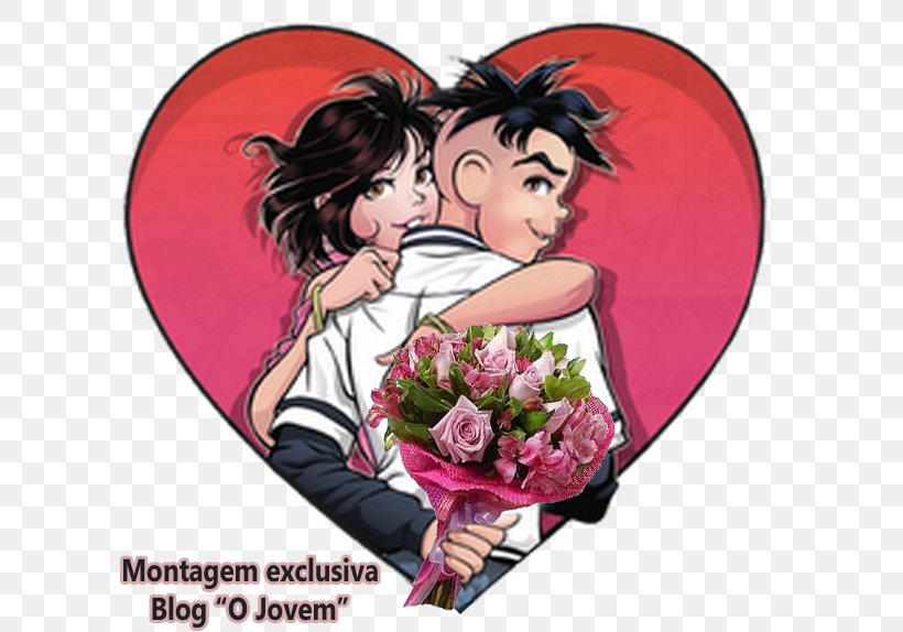 Monica Teen Jimmy Five Smudge Maggy, PNG, 615x574px, Watercolor, Cartoon, Flower, Frame, Heart Download Free