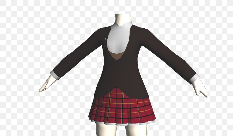 Tartan Sleeve Shoulder School Uniform Full Plaid, PNG, 640x480px, Tartan, Clothing, Costume, Dress, Full Plaid Download Free