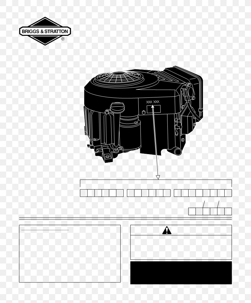 Briggs & Stratton Product Manuals Engine Owner's Manual Diagram, PNG, 789x989px, Briggs Stratton, Black, Black And White, Brand, Customer Service Download Free