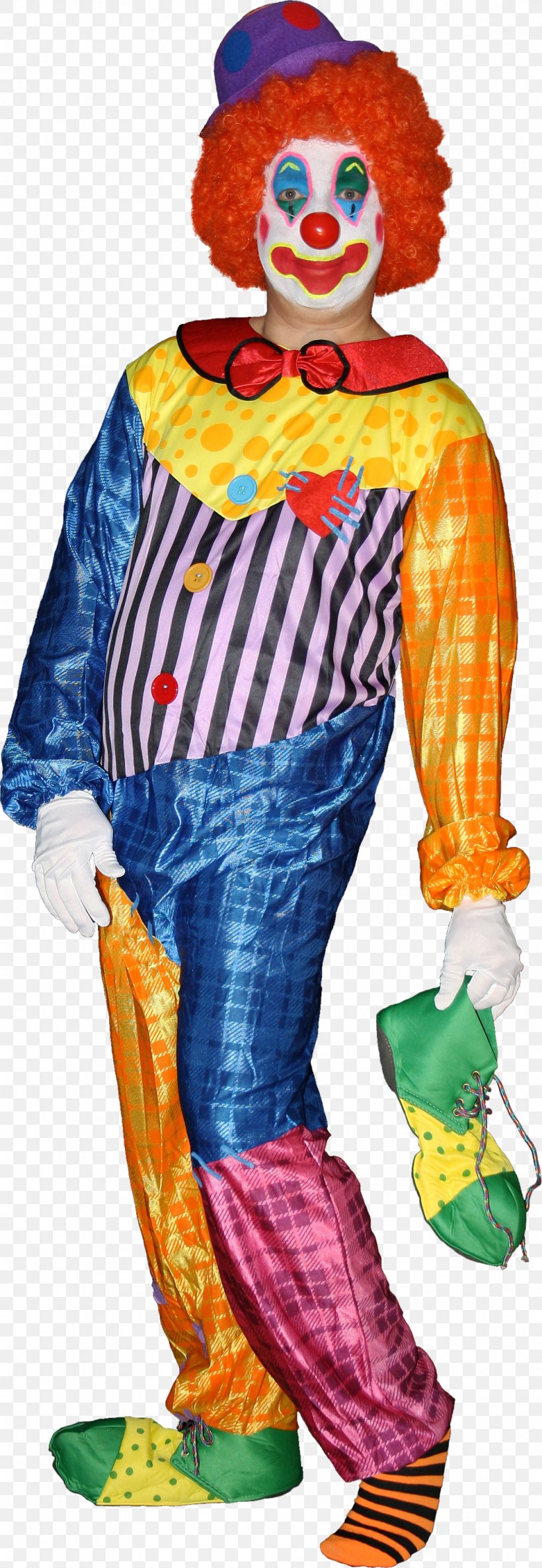 Clown Costume Circus Performing Arts, PNG, 1059x3062px, Clown, Circus, Costume, Fictional Character, Halloween Download Free