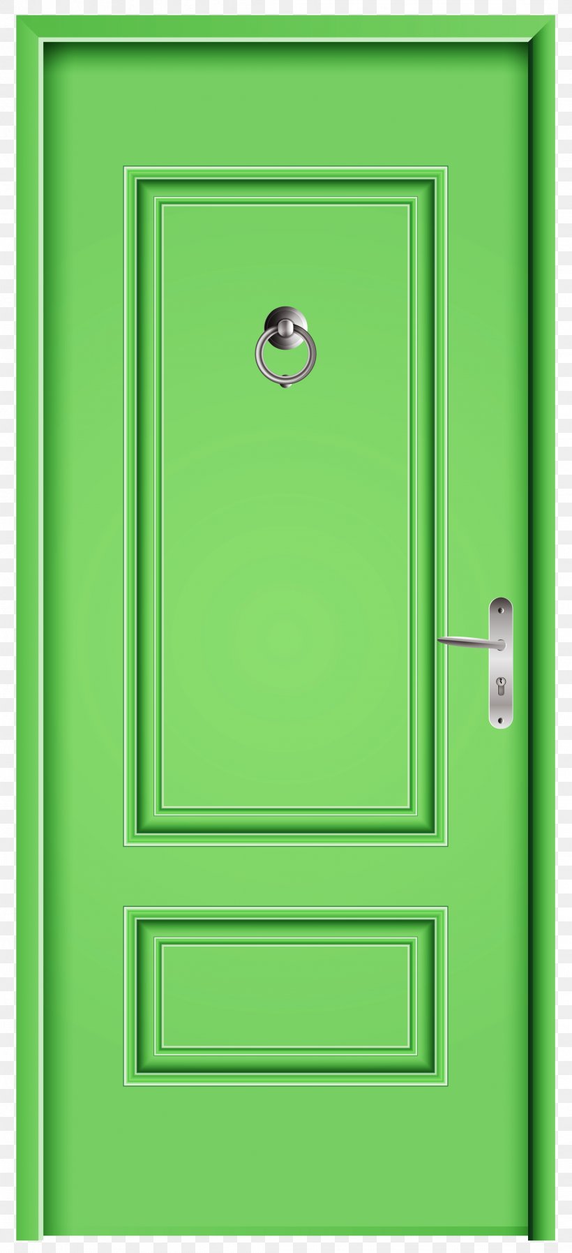 Door Clip Art, PNG, 2121x4644px, Door, Door Knockers, Drawing, Green, Line Art Download Free