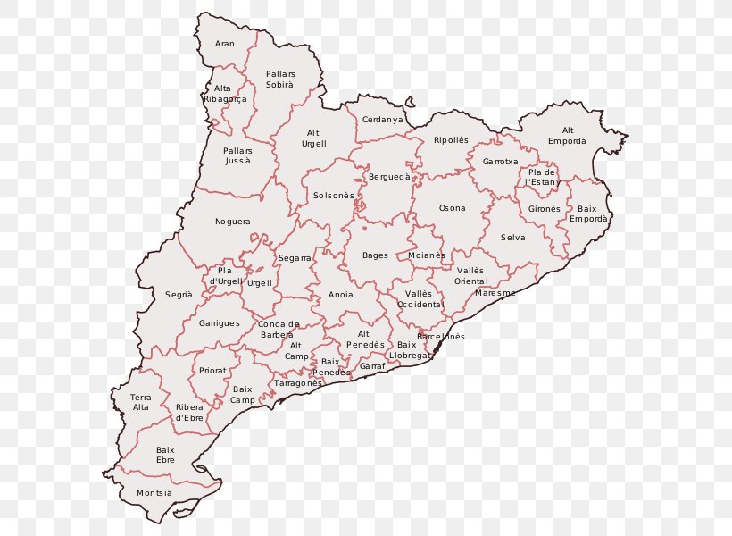 Berguedà Comarcas De Cataluña Enciclopedia Libre Universal En Español Wikipedia, PNG, 617x600px, Comarca, Administrative Division, Area, Border, Catalan Download Free