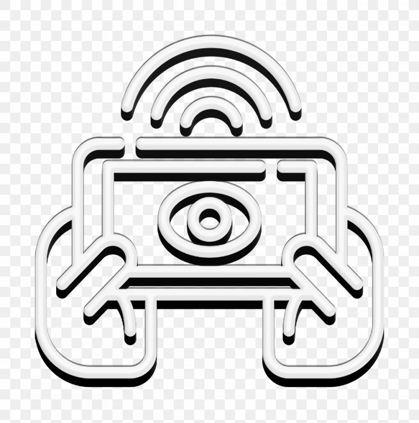 Future Technology Icon Augmented Reality Icon, PNG, 984x992px, Future Technology Icon, Augmented Reality Icon, Black, Black And White, Chemical Symbol Download Free