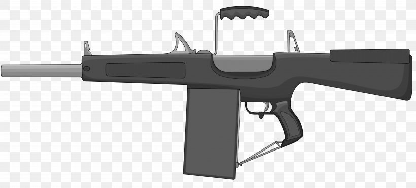 Trigger Firearm Atchisson Assault Shotgun, PNG, 7000x3174px, Watercolor, Cartoon, Flower, Frame, Heart Download Free