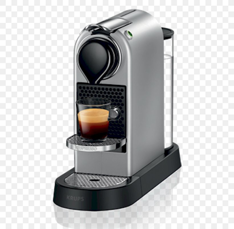 Coffeemaker Nespresso Single-serve Coffee Container Krups, PNG, 800x800px, Coffee, Breville, Coffeemaker, Drip Coffee Maker, Espresso Machine Download Free