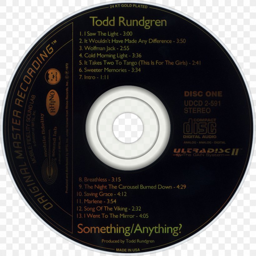 Compact Disc Something/Anything? Todd Runt Album, PNG, 1000x1000px, Watercolor, Cartoon, Flower, Frame, Heart Download Free