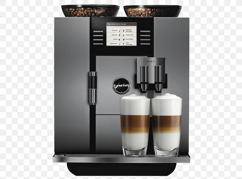 Espresso Coffee Latte Macchiato Jura Giga 5, PNG, 511x607px, Espresso, Capresso, Coffee, Coffeemaker, Espresso Machine Download Free