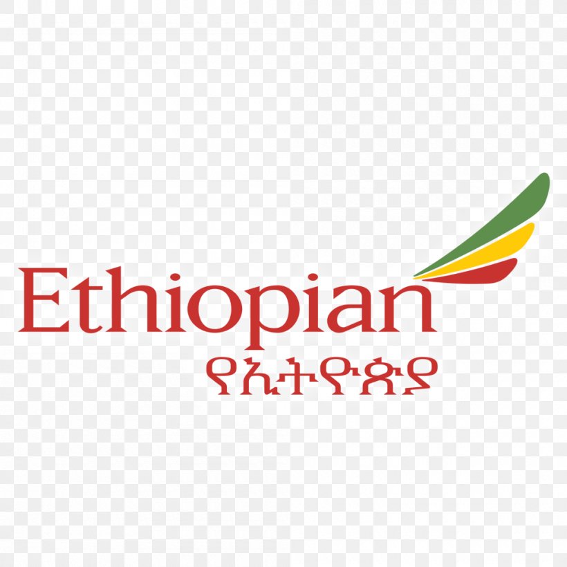 Logo Ethiopian Airlines Ethiopian Airlines Brand, PNG, 1000x1000px, Logo, Airline, Alitalia, Area, Brand Download Free
