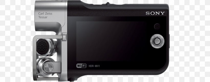 Sony HDR-MV1 Video Cameras Handycam, PNG, 1014x396px, Watercolor, Cartoon, Flower, Frame, Heart Download Free
