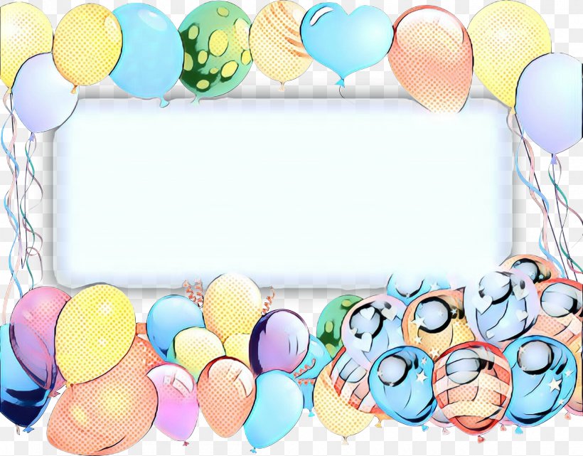 Retro Background Frame, PNG, 2400x1878px, Pop Art, Balloon, Heart, Meter, Party Supply Download Free