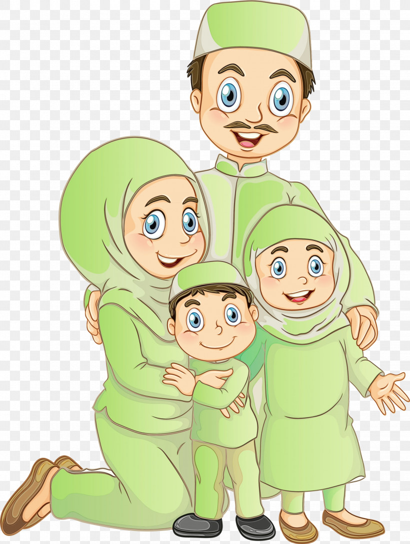 Cartoon People Child Finger Gesture, PNG, 2265x3000px, Muslim People, Cartoon, Child, Finger, Gesture Download Free