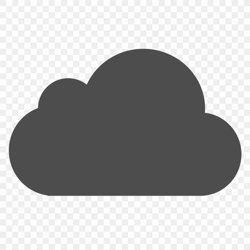 Cloud Computing Clip Art, PNG, 2000x2000px, Cloud Computing, Black, Cloud Storage, Heart, Icloud Download Free