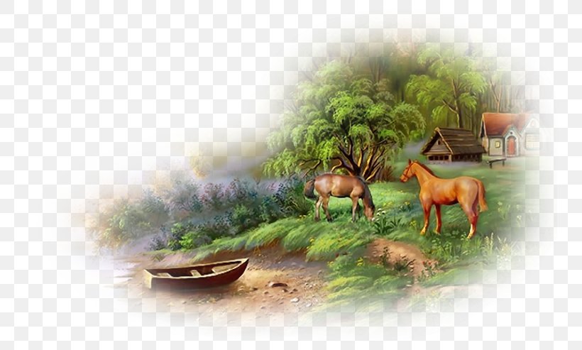 Landscape Horse Yandex Nature, PNG, 751x493px, Landscape, Animal, Fauna, Grass, Horse Download Free