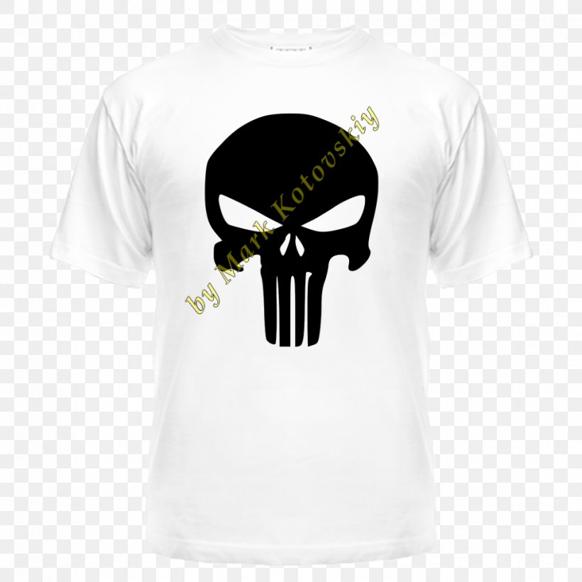 Punisher Human Skull Symbolism Stencil, PNG, 970x970px, Punisher, Active Shirt, Art, Biological Hazard, Black Download Free