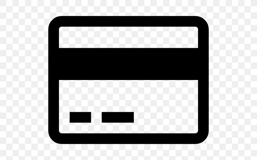 Credit Card Symbol Clip Art, PNG, 512x512px, Credit Card, Area, Black, Black And White, Brand Download Free